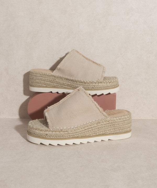 OASIS SOCIETY Adelyn - Linen Espadrilles