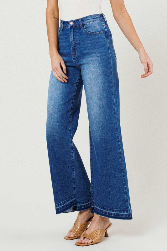 High Waisted Wide Leg Jeans