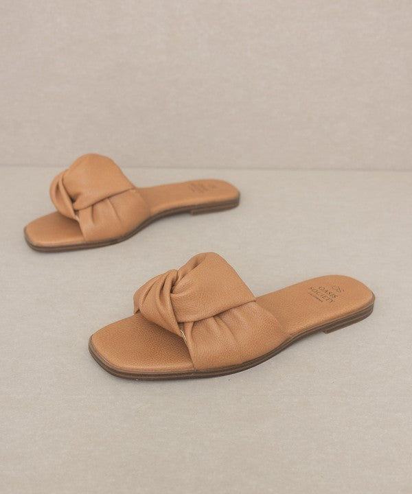 Oasis Society Zainab - Knotted Slide Sandal