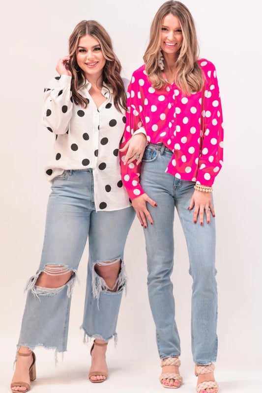 Polka Dot Blouse