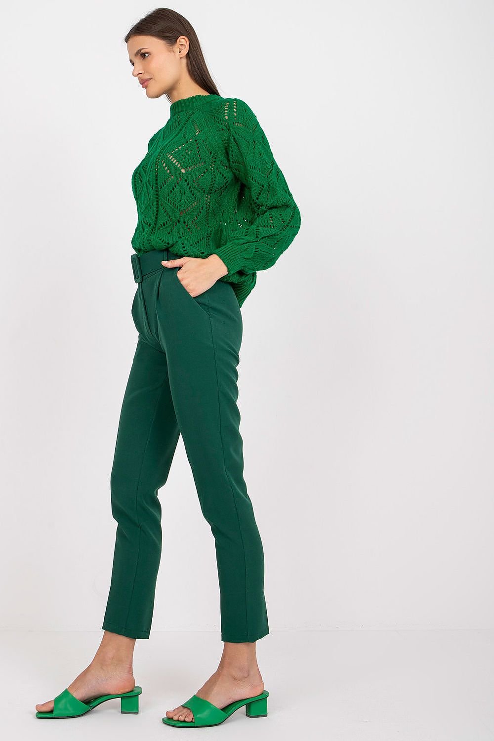 Women trousers model 181354 Italy Moda