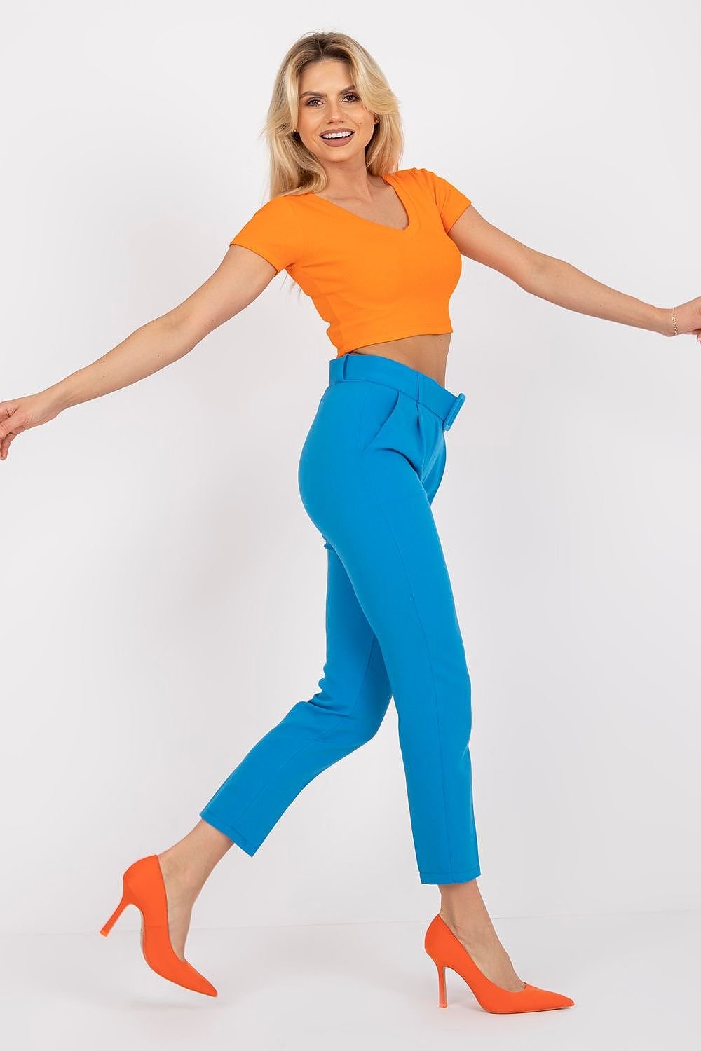 Women trousers model 181354 Italy Moda