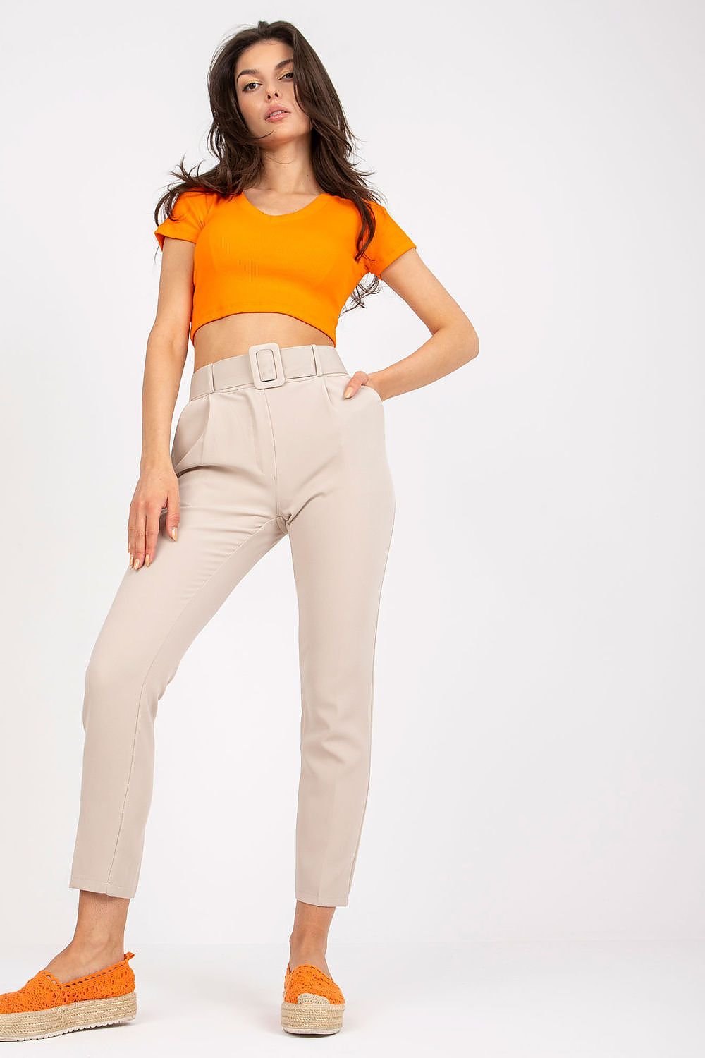 Women trousers model 181354 Italy Moda