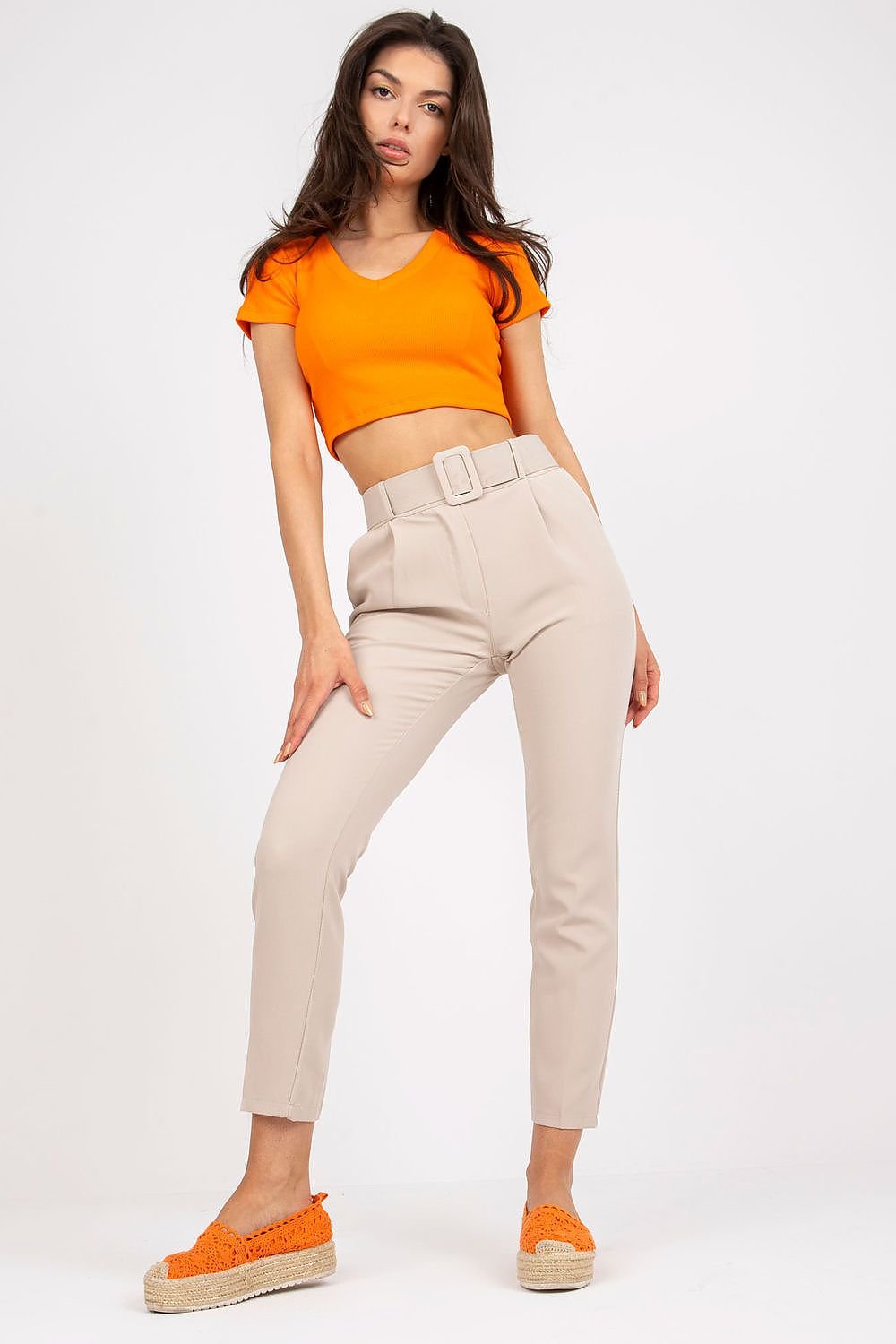 Women trousers model 181354 Italy Moda