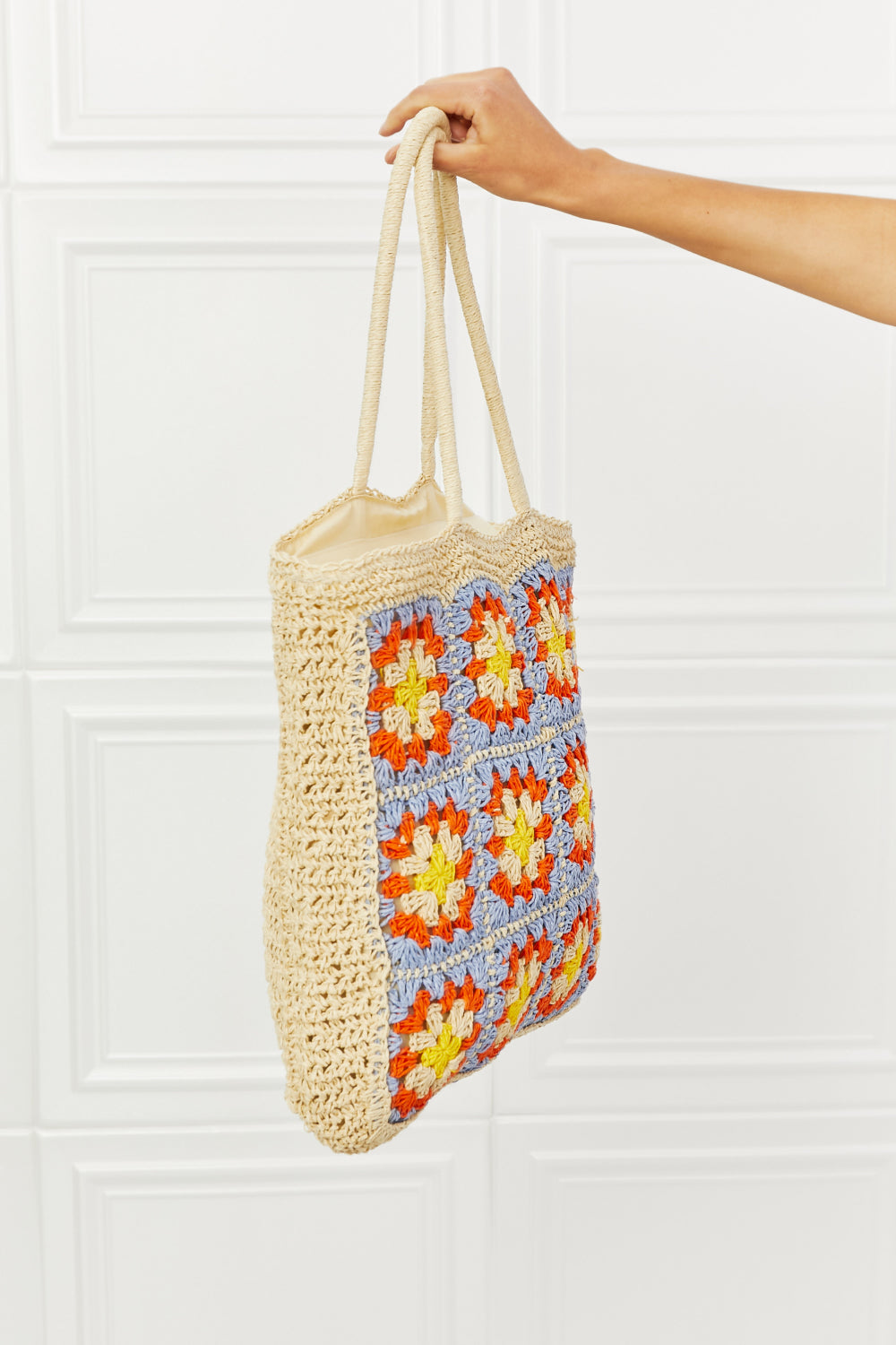 Fame Off The Coast Straw Tote Bag -  Nueva Moda Boutique By Giselly 