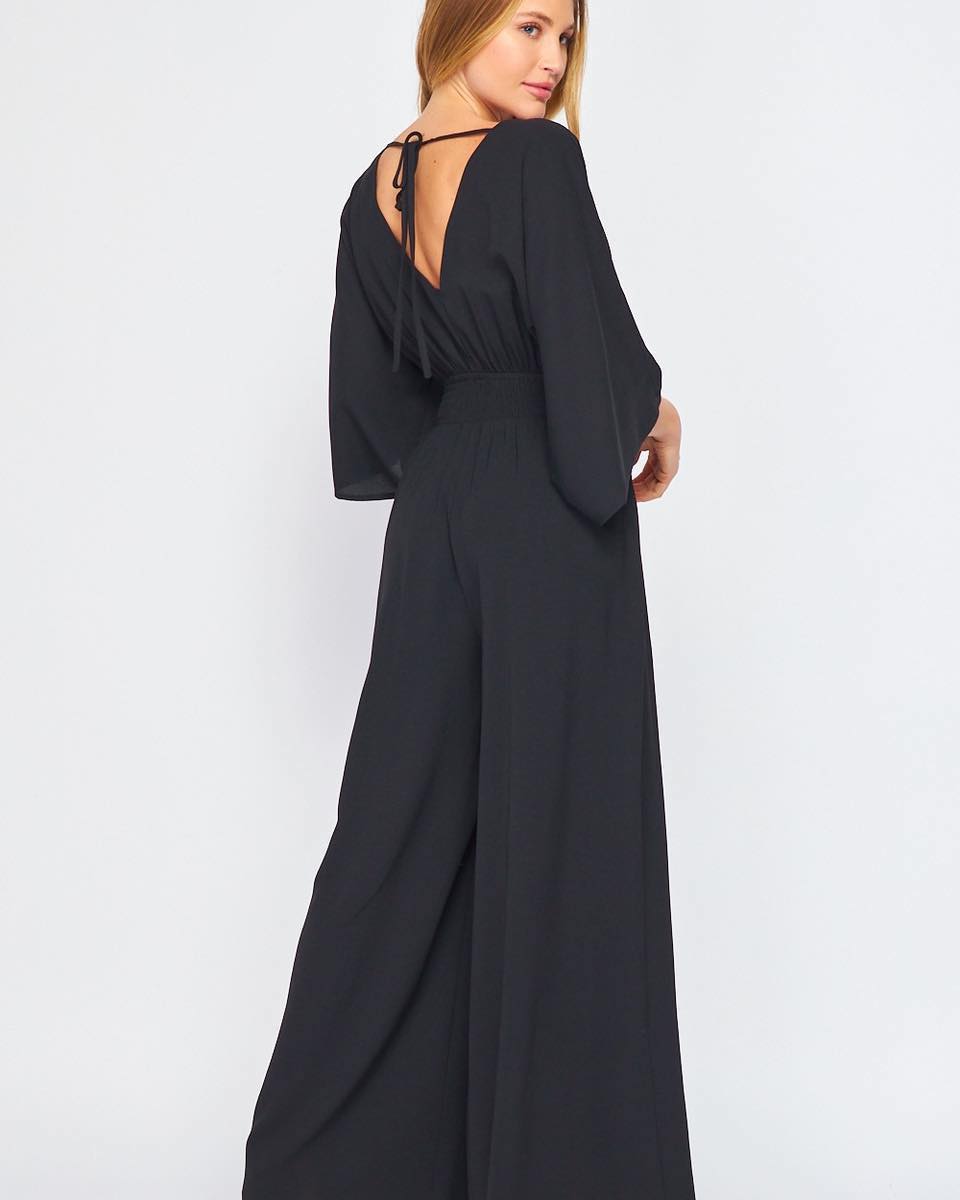 NM Black Jumpsuit -  Nueva Moda Boutique By Giselly 