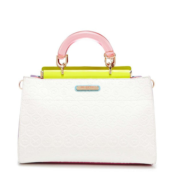 NICOLE LEE DULCE STRUCTURED SATCHEL -  Nueva Moda Boutique By Giselly 
