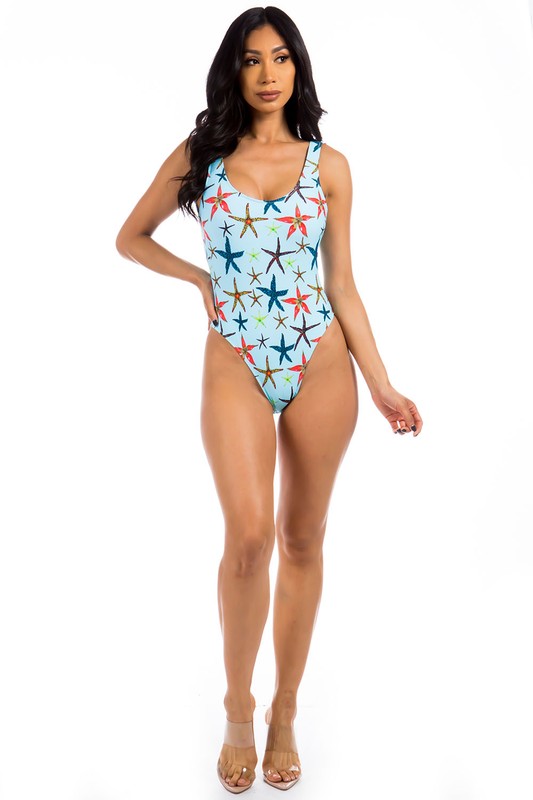 ONE-PIECE STARFISH -  Nueva Moda Boutique By Giselly 