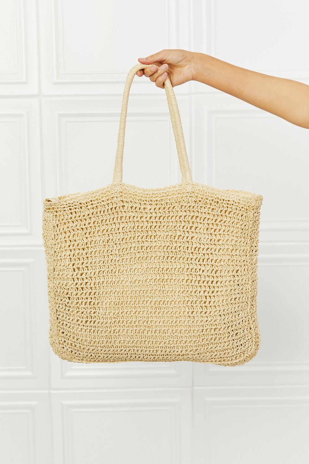 Fame Off The Coast Straw Tote Bag -  Nueva Moda Boutique By Giselly 